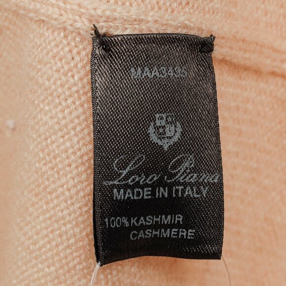 Loro Piana Cream Cashmere Turtleneck Sweater - Picture 8 of 9